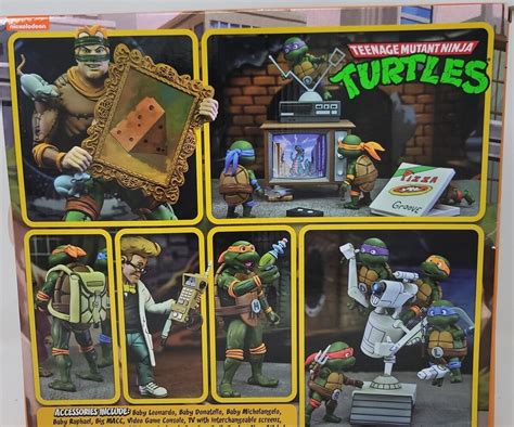 neca ninja turtles|neca turtles accessory pack.